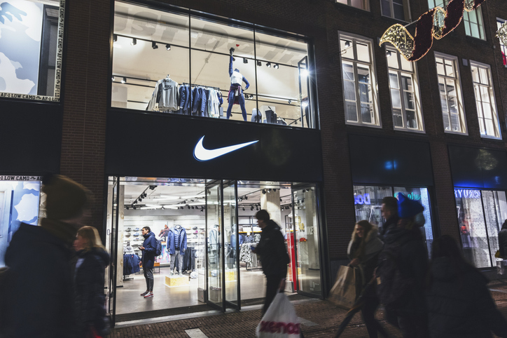 Nike sports fashion store in Amsterdam